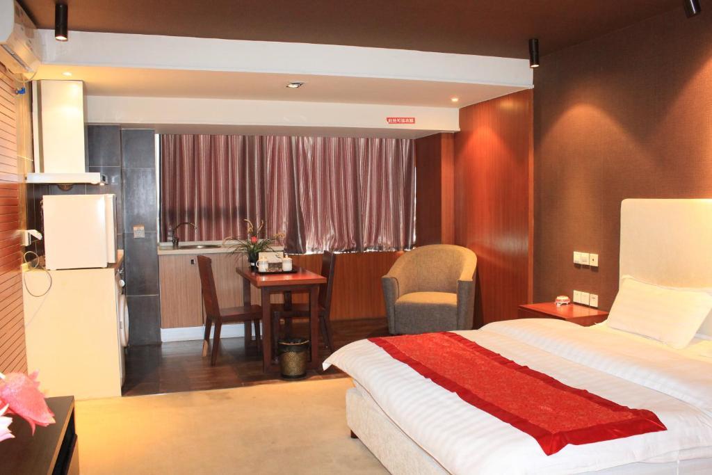 Chengdu Comma Apartment Hotel - Xinian Branch Стая снимка